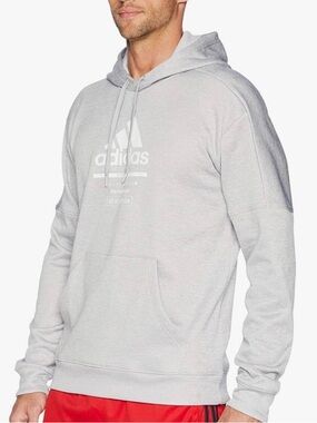 ADIDAS Light Gray For Creators Only Pullover Hoodie- Men’s S - NWT